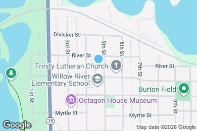 Map image of the property - 1217 5th St