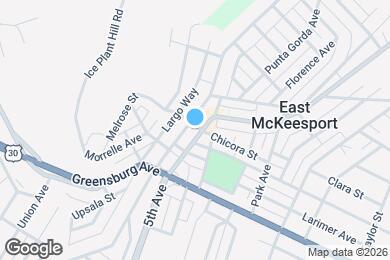 Map image of the property - Broadway Manor Apartments