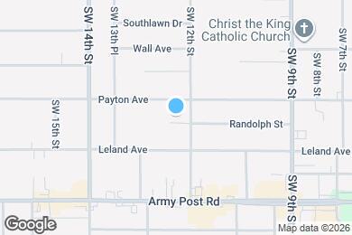 Map image of the property - 1205 Randolph St