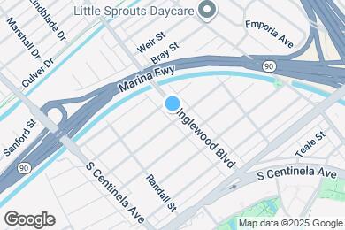 Map image of the property - 5369 Inglewood Blvd
