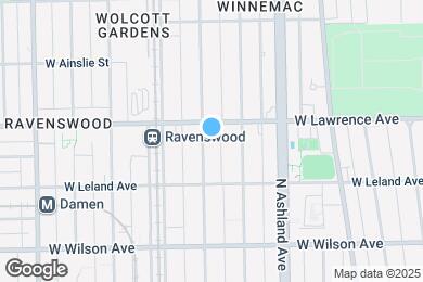 Map image of the property - 4743 N Hermitage Ave