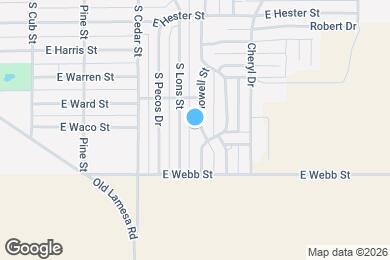 Map image of the property - 1111 S Howell St