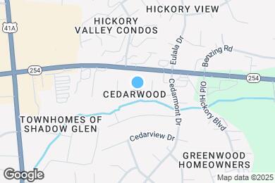 Map image of the property - 538 Cedar Dr