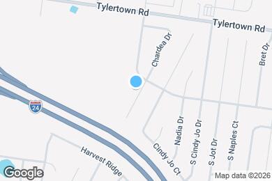 Map image of the property - 988 Chardea Ct