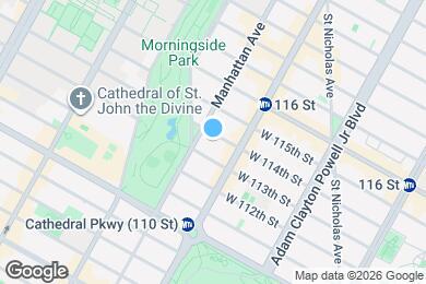 Map image of the property - Room in Shared 3 bed/1 bath home in Central Harlem