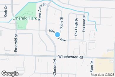 Map image of the property - 5675 Newberry Ave