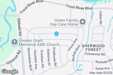 Map image of the property - 5033 Locksley Ave