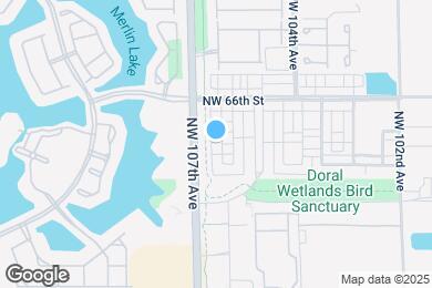 Map image of the property - 6400 NW 105th Pl