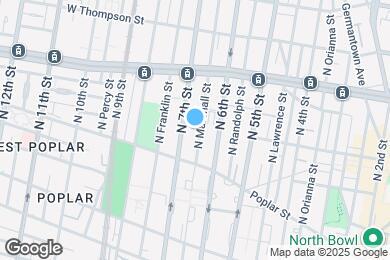 Map image of the property - 944 N Marshall St