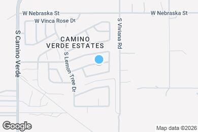Map image of the property - 6285 W Ocotillo Meadow Dr