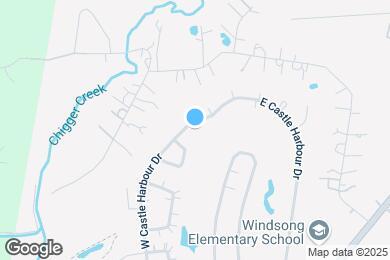 Map image of the property - 613 W Castle Harbour Dr