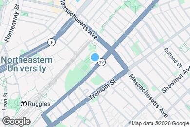 Map image of the property - 623 Columbus Ave