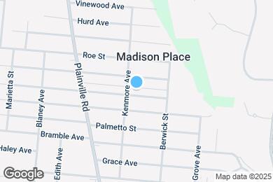 Map image of the property - 6908 Merwin Ave