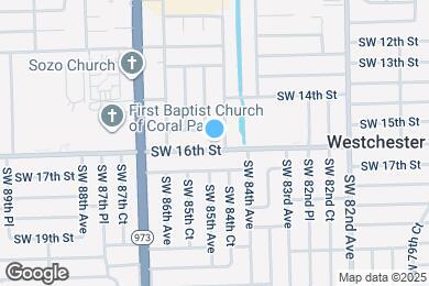 Map image of the property - 8441 SW 16th St