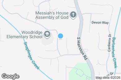 Map image of the property - 4081 Cedar Ridge Trail
