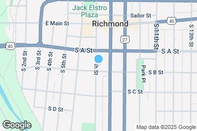 Map image of the property - 131 S 7th St