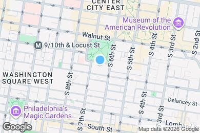 Map image of the property - 604 S Washington Sq