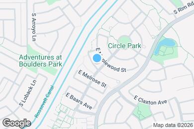 Map image of the property - 3936 E Blue Sage Rd