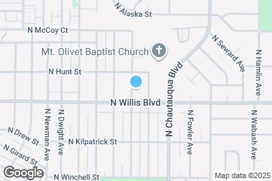 Map image of the property - 8504 N Foss Ave