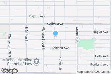 Map image of the property - 817 Laurel Ave