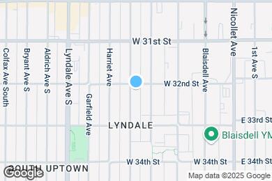 Map image of the property - 3205 Grand Ave S