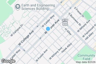 Map image of the property - 538 W Beaver Ave