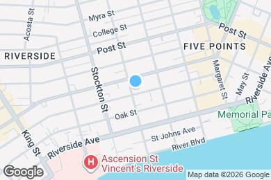 Map image of the property - 1525 Osceola St