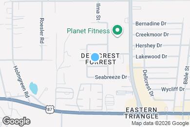 Map image of the property - 4411 Jamestown Dr