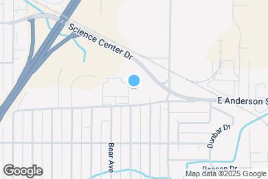 Map image of the property - 280 W Anderson St