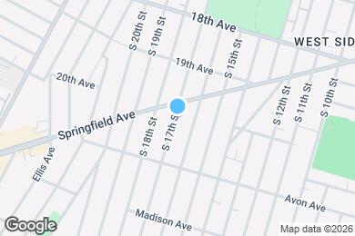 Map image of the property - 750 S 17th St