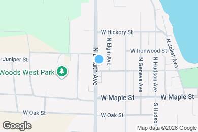 Map image of the property - 204 N Duluth Ave