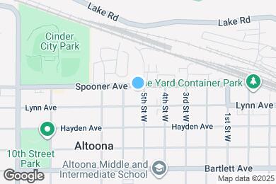 Map image of the property - 1903 Spooner Ave