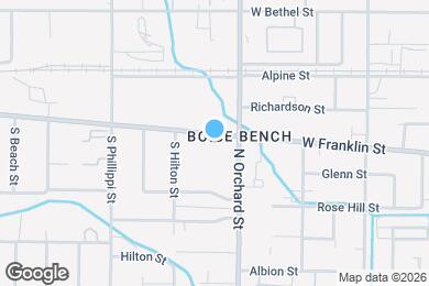 Map image of the property - The Franklin Apartments