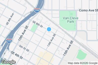 Map image of the property - 1208 8th St SE