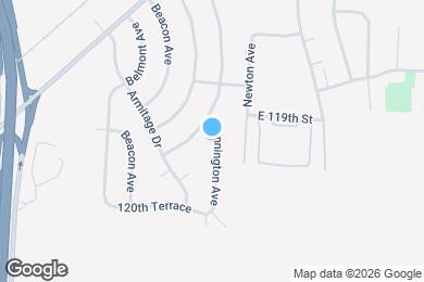 Map image of the property - 11908 Bennington Ave