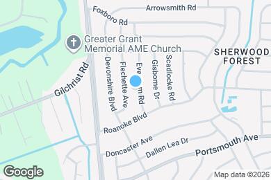 Map image of the property - 9504 Evesham Rd