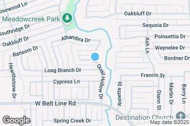Map image of the property - 1202 Jessie Ln