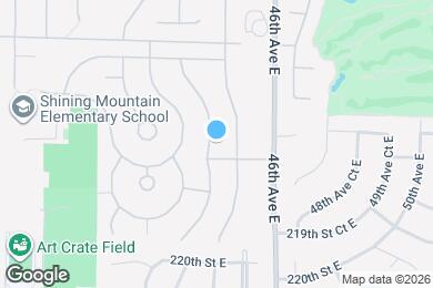 Map image of the property - 21617 43rd Ave Ct E