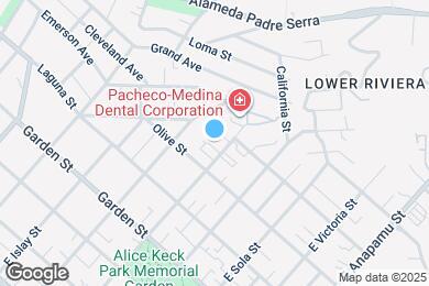 Map image of the property - 521 E Arrellaga St