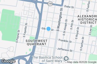 Map image of the property - 615 S Columbus St