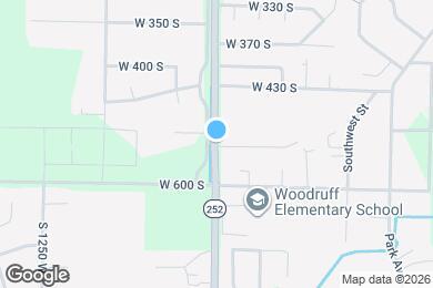 Map image of the property - 526 S 1215 W