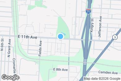 Map image of the property - 661 E 11th Ave