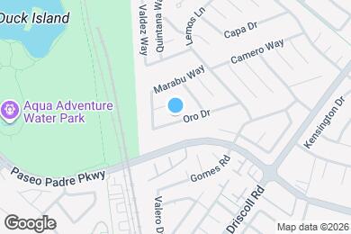 Map image of the property - 1941 Oro Dr