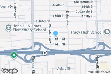 Map image of the property - 11925 168th St