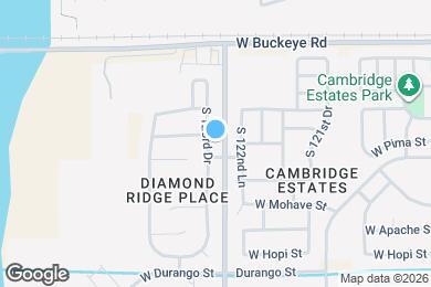 Map image of the property - 1509 S 123rd Dr