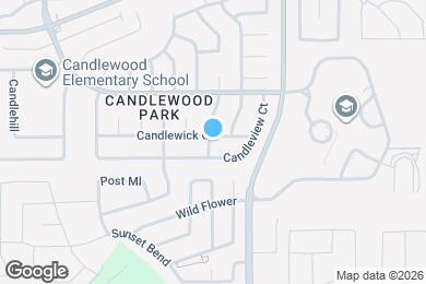 Map image of the property - 6402 Candlewick Ct