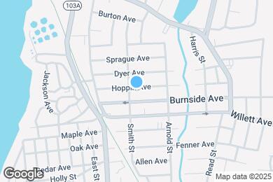 Map image of the property - 33 Hoppin Ave