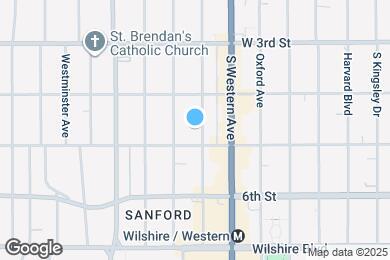 Map image of the property - 433 S Manhattan Pl