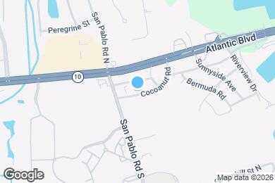 Map image of the property - 1732 Cocoanut Rd