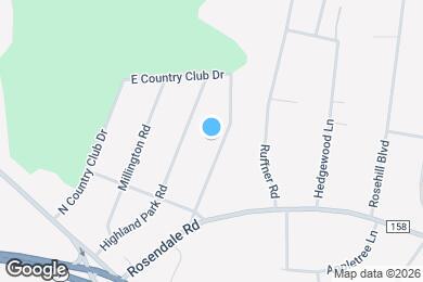 Map image of the property - 1153 S Country Club Dr